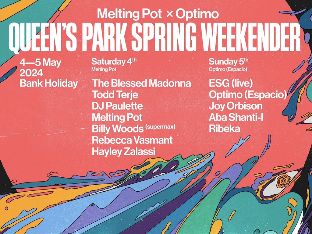 Melting Pot x Optimo Spring Weekender