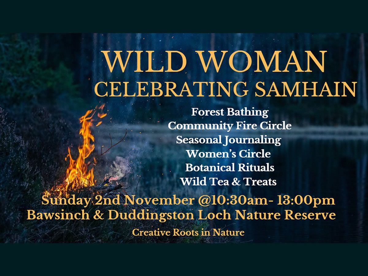 Wild Woman Celebrating Samhain