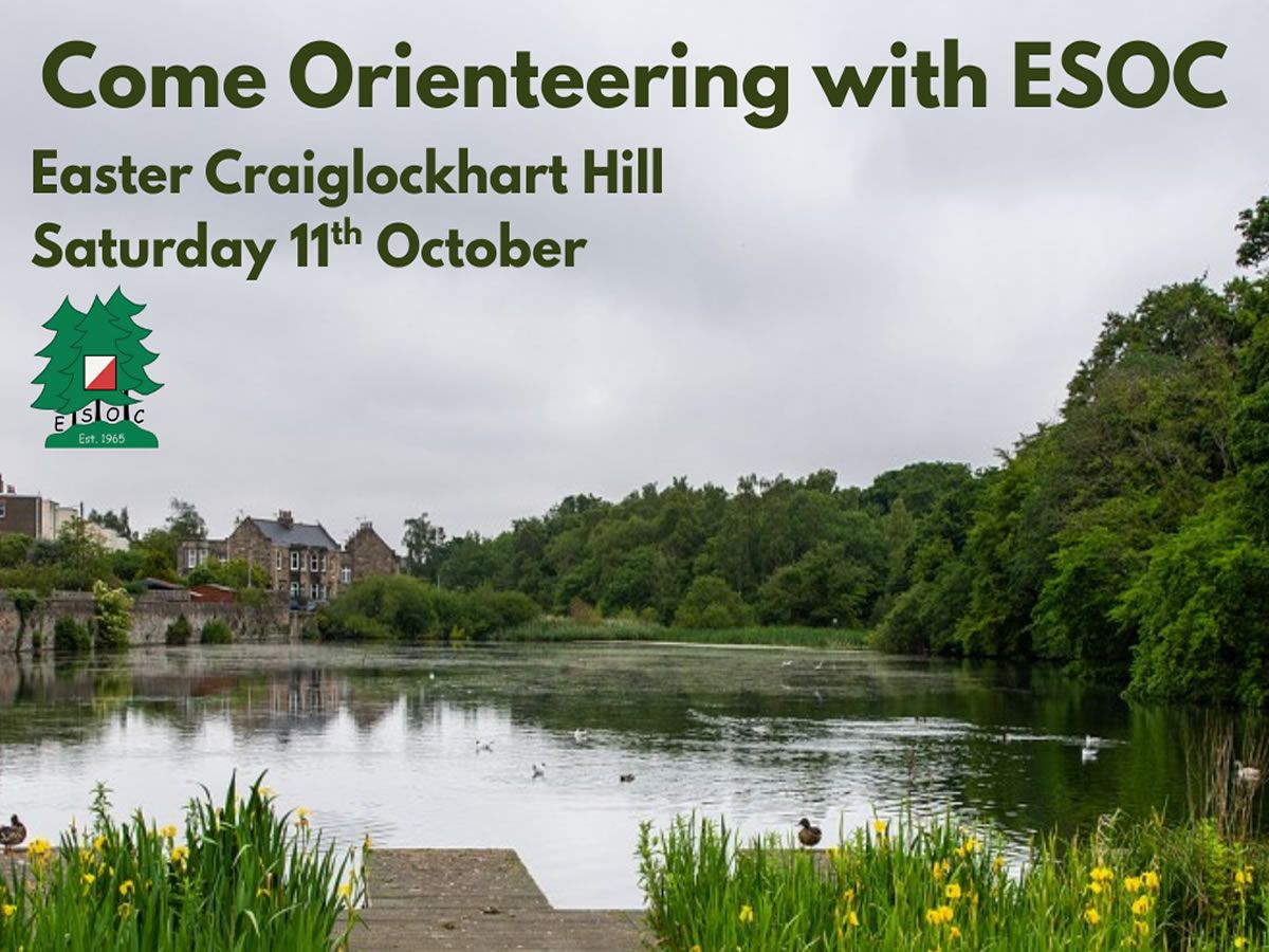 Come and Try Orienteering at Easter Craiglockhart Hill