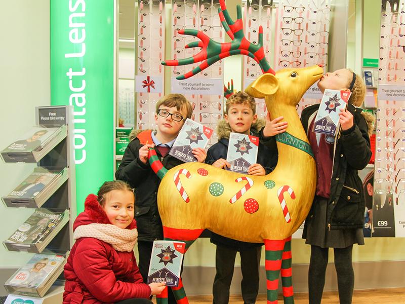 Primary Pupils Go on the Hunt for Reindeer in Stirling