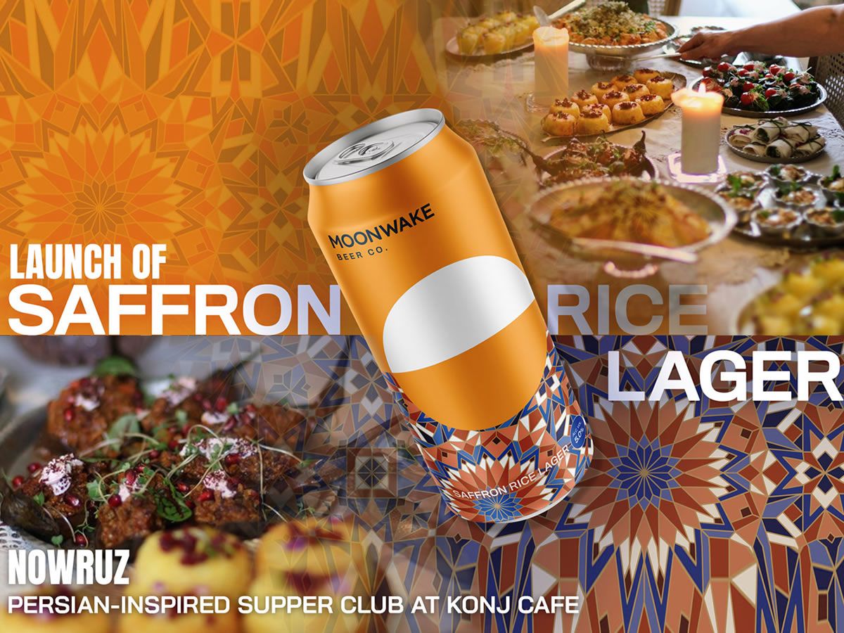 Saffron Rice Lager Launch with Persian-inspired Supper Club
