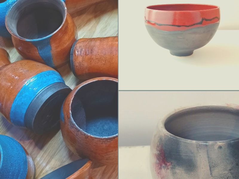 Seize the Clay, a ceramic exhibition by Kathleen Morison, Elaine Hill and Rebecca Pankhurst
