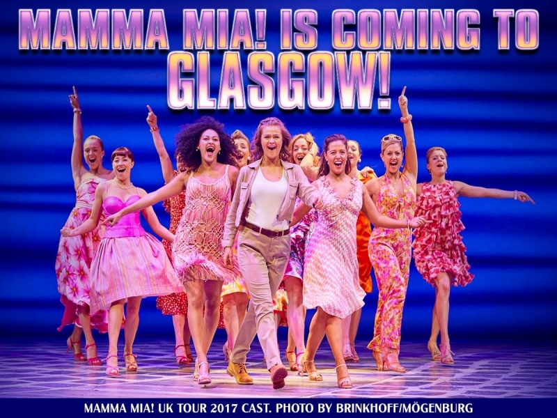 The MAMMA MIA! UK Tour is in Glasgow this Christmas