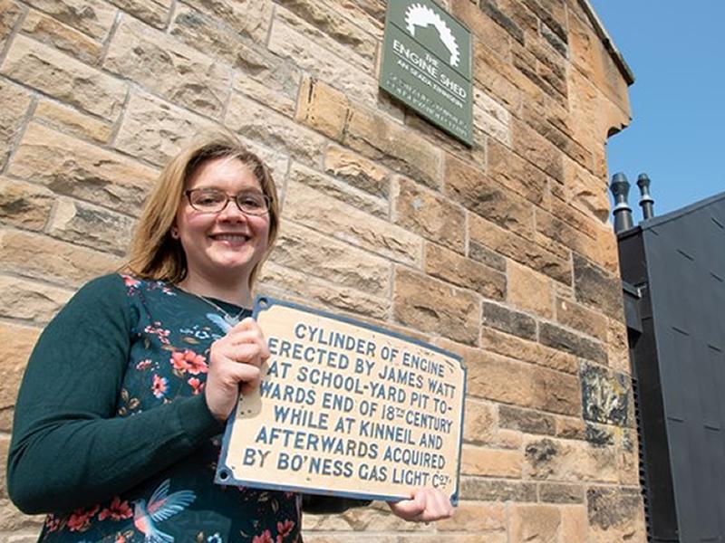 James Watt artefacts unveiled at The Engine Shed