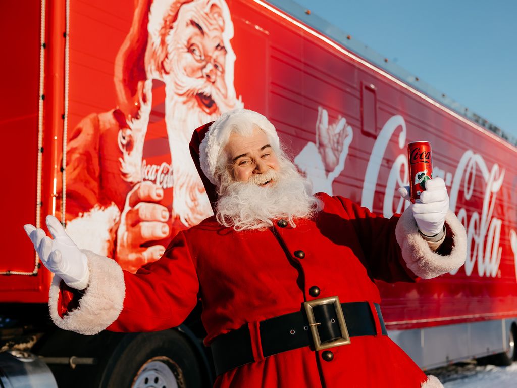 Coca Cola Christmas Truck Tour Edinburgh