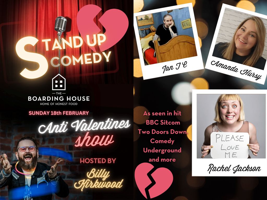 Anti- Valentine’s Comedy Club