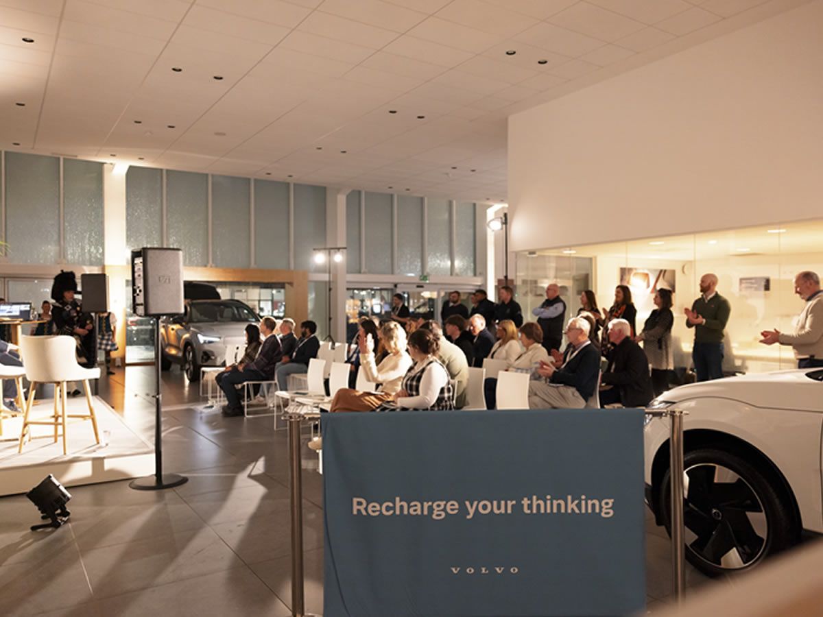 Leading the charge! Edinburgh car retailer hosts electric vehicle experience