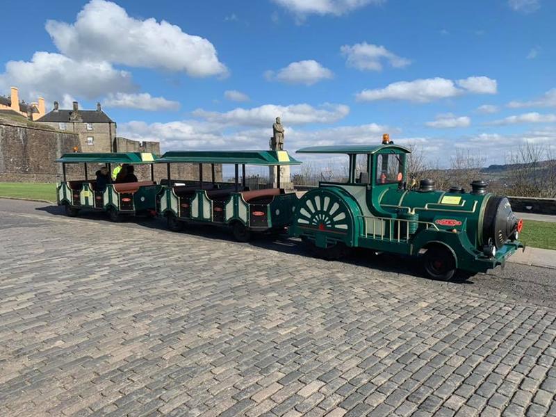 Radio Presenter Broadcasts Show From Landtrain in Bid to Promote Stirling