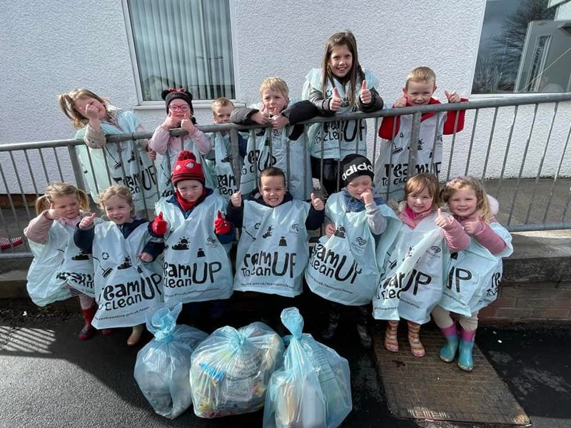 Volunteers get behind the Big Spring Clean as the event passes halfway