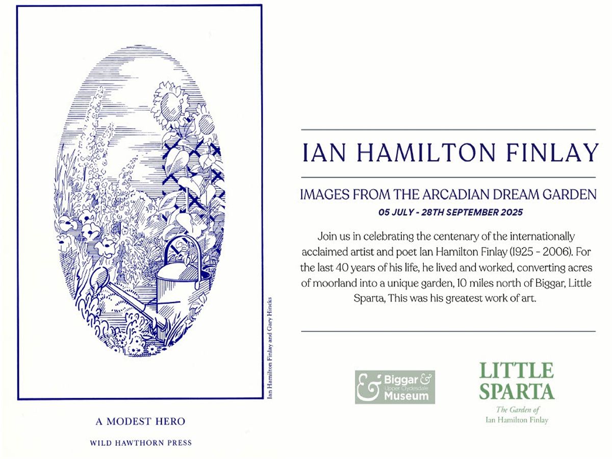 Ian Hamilton Finlay: Images From The Arcadian Dream Garden