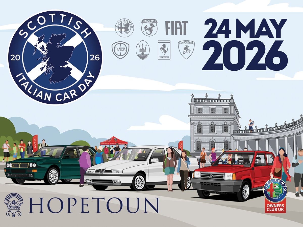 AROC Scottish Italian Car Day