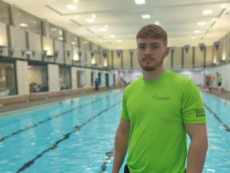 Swim instructors encourage others to dive into swim teacher training