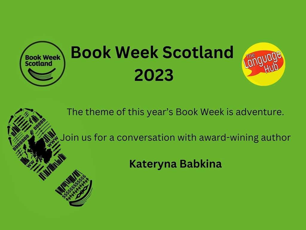 New Adventures: Author Event at Book Week Scotland 2023