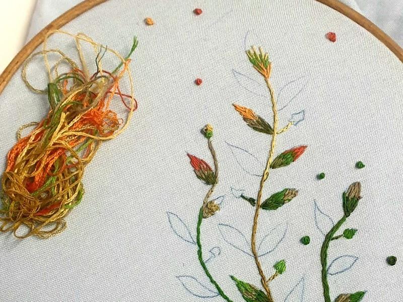 Botanical Embroidery Workshop