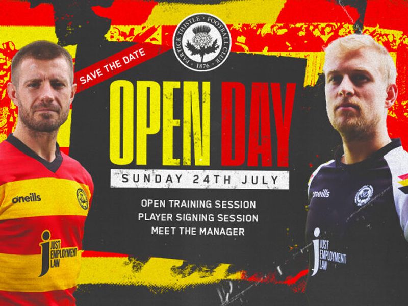 Partick Thistle Open Day