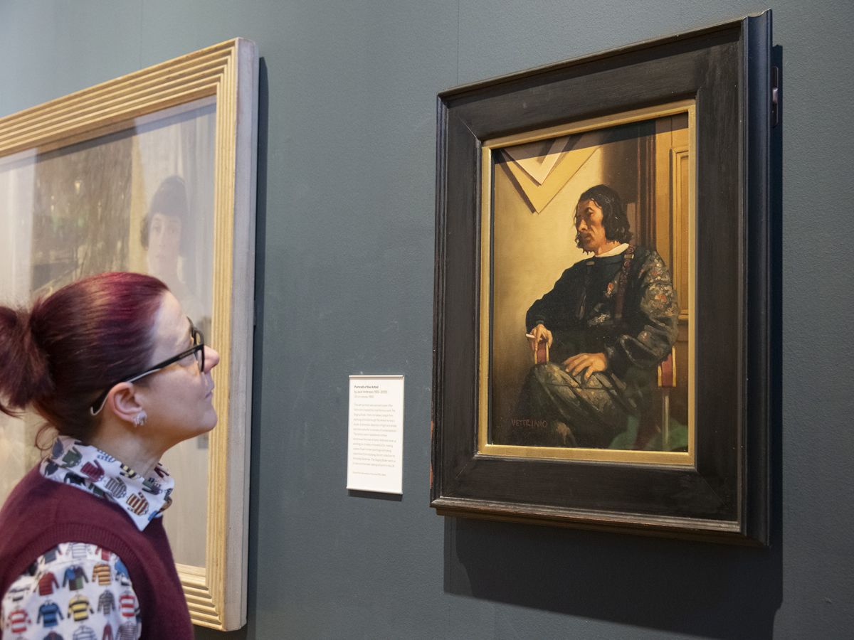 Self portrait by Jack Vettriano to be showcased at National Galleries of Scotland