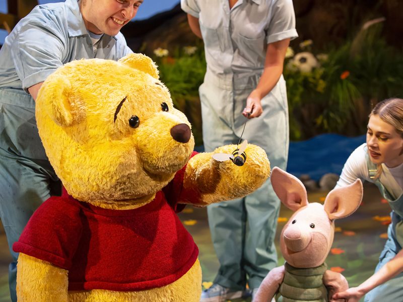 The new musical stage adaptation of Winnie the Pooh comes to Glasgow next week