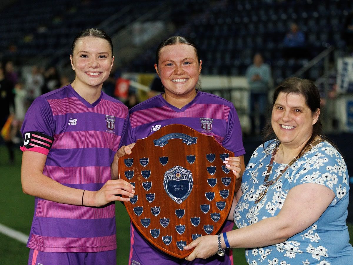 Delight as Wallace High Senior Girls retain Scottish Cup in style