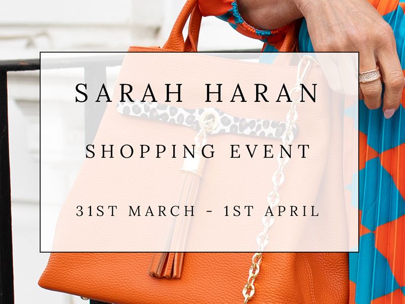 Sarah Haran Shopping Event