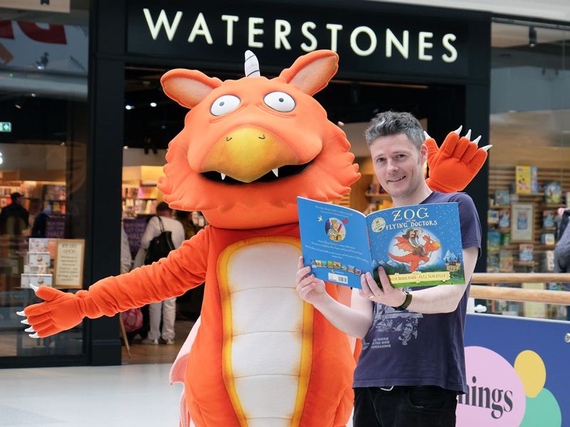 Youngsters get to meet well known book characters at storytelling session in mall