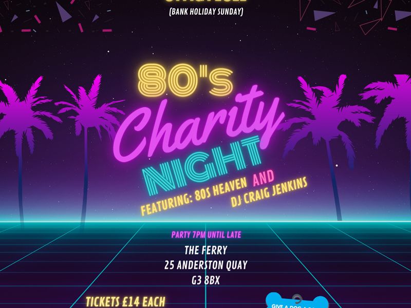 80’s Charity Night