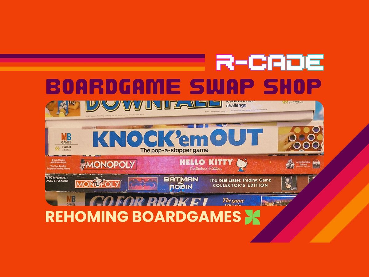 R-CADE Boardgames Swap Shop