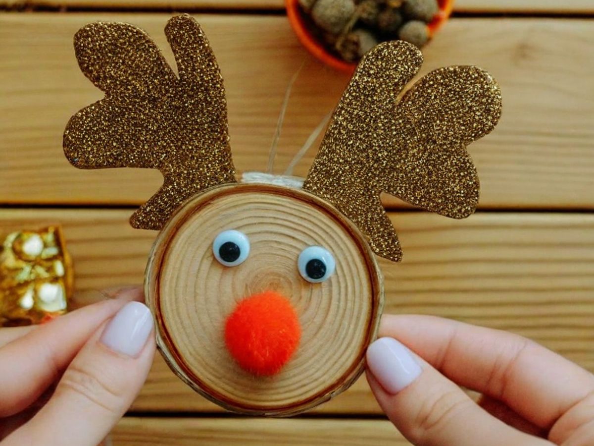 Children’s Craft Workshops: Wooden Rudolf Christmas Tree Decoration