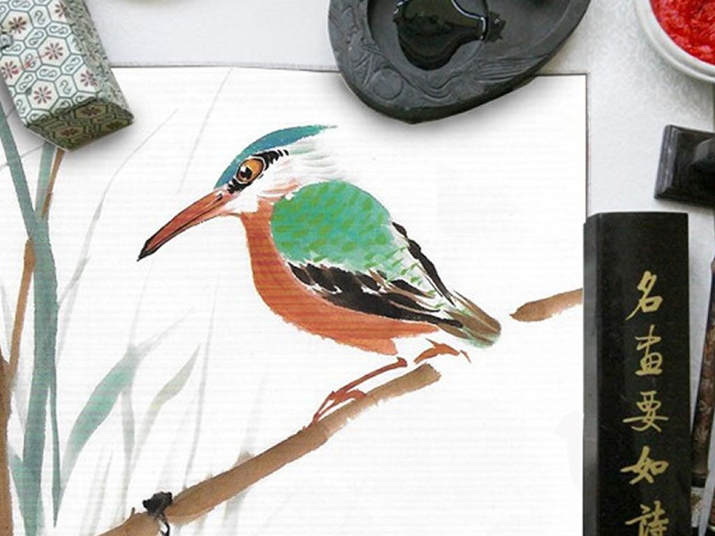 Chinese Brush Painting Workshops - Birds & Flowers