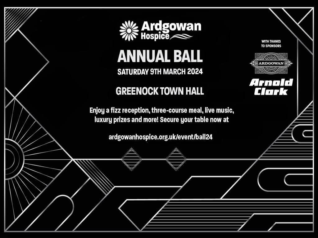 Ardgowan Hospice Annual Ball