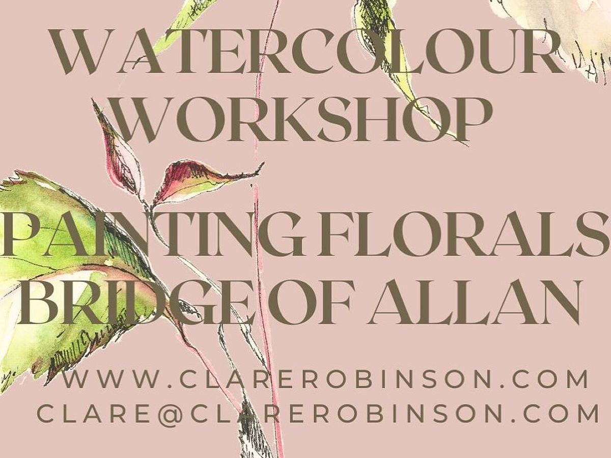 Spring Florals Watercolour Workshop