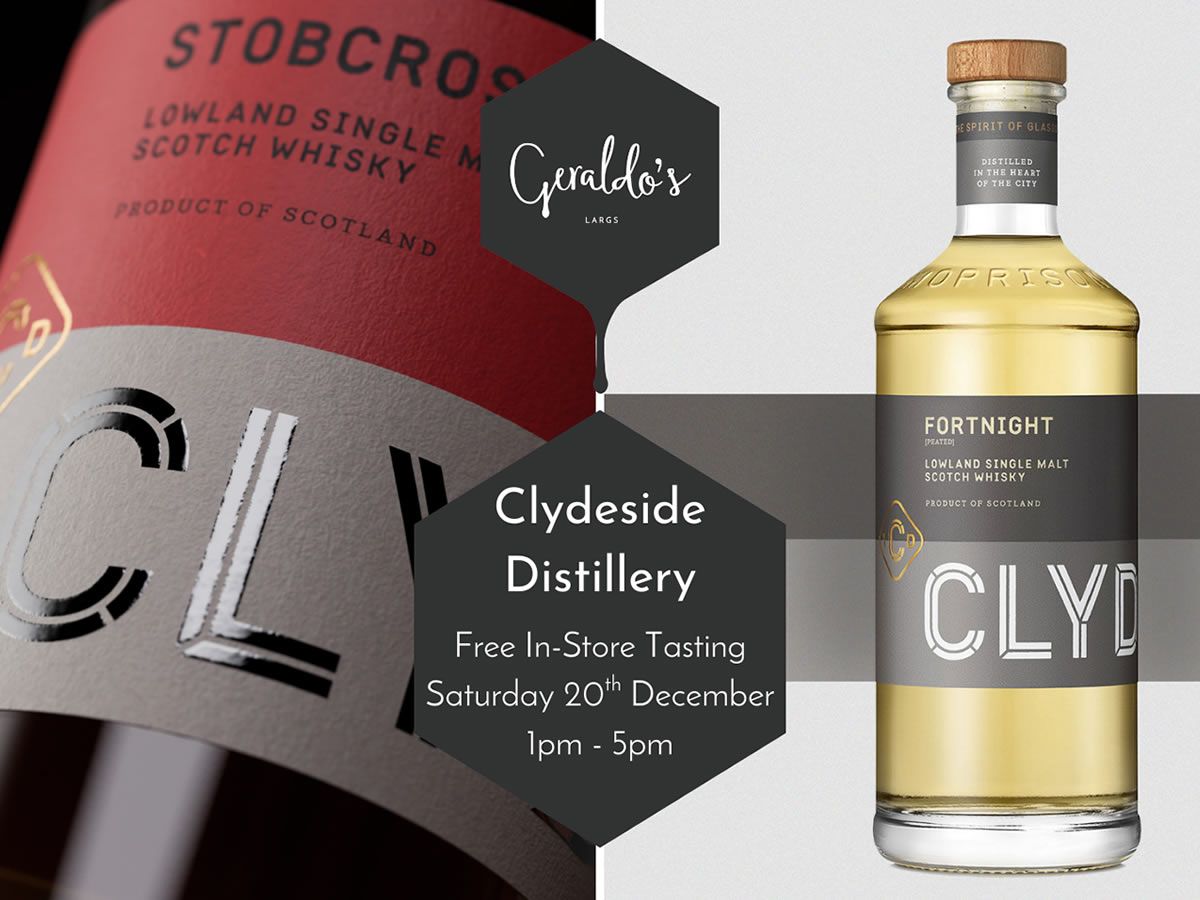 FREE Clydeside Whisky Tasting