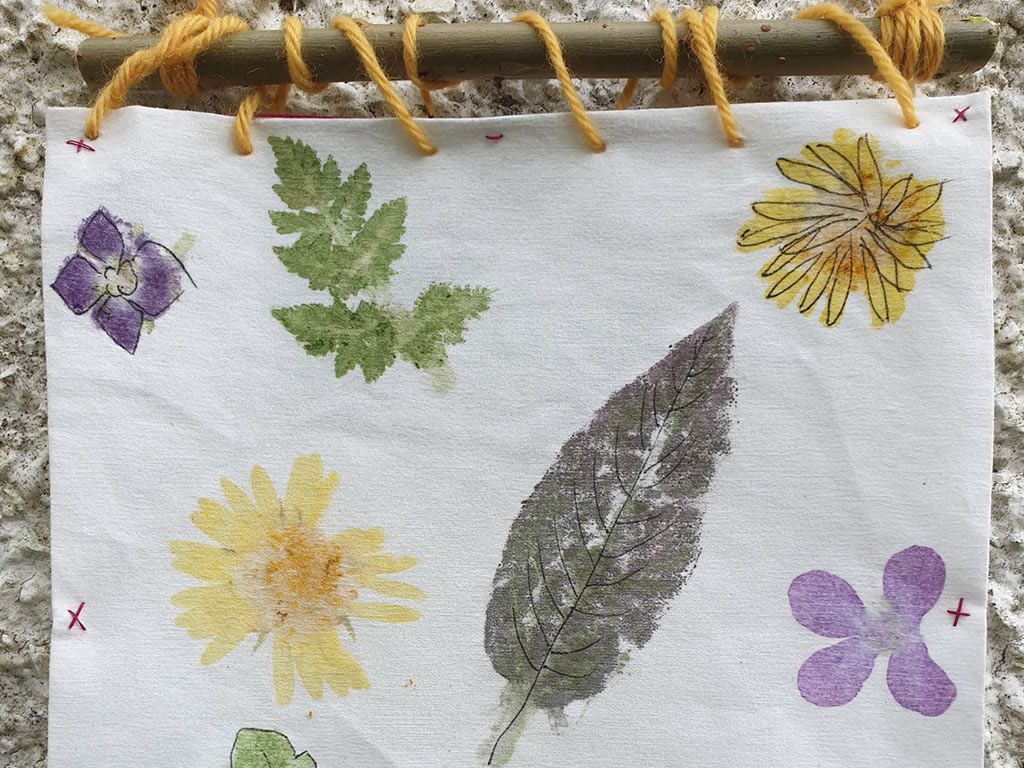 Eco printing workshop