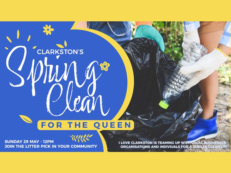 Clarkston’s Spring Clean for the Queen