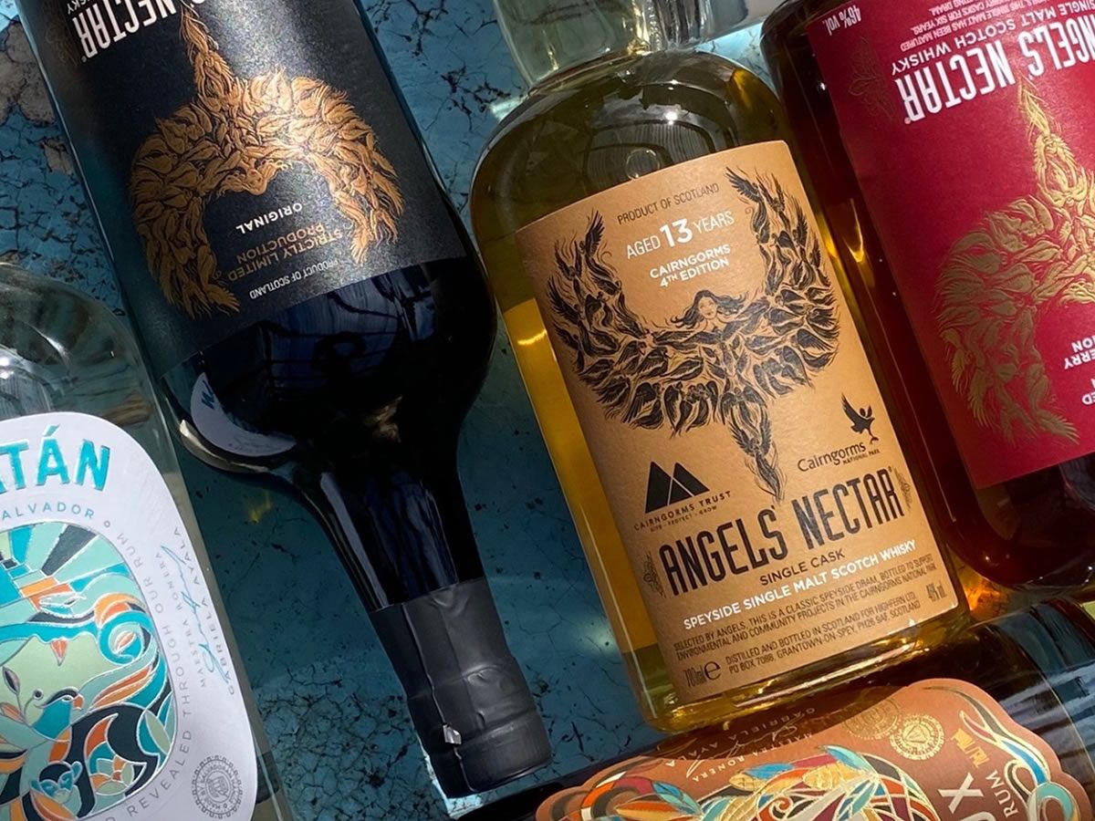 Angels’ Nectar Whisky And Rum Tasting