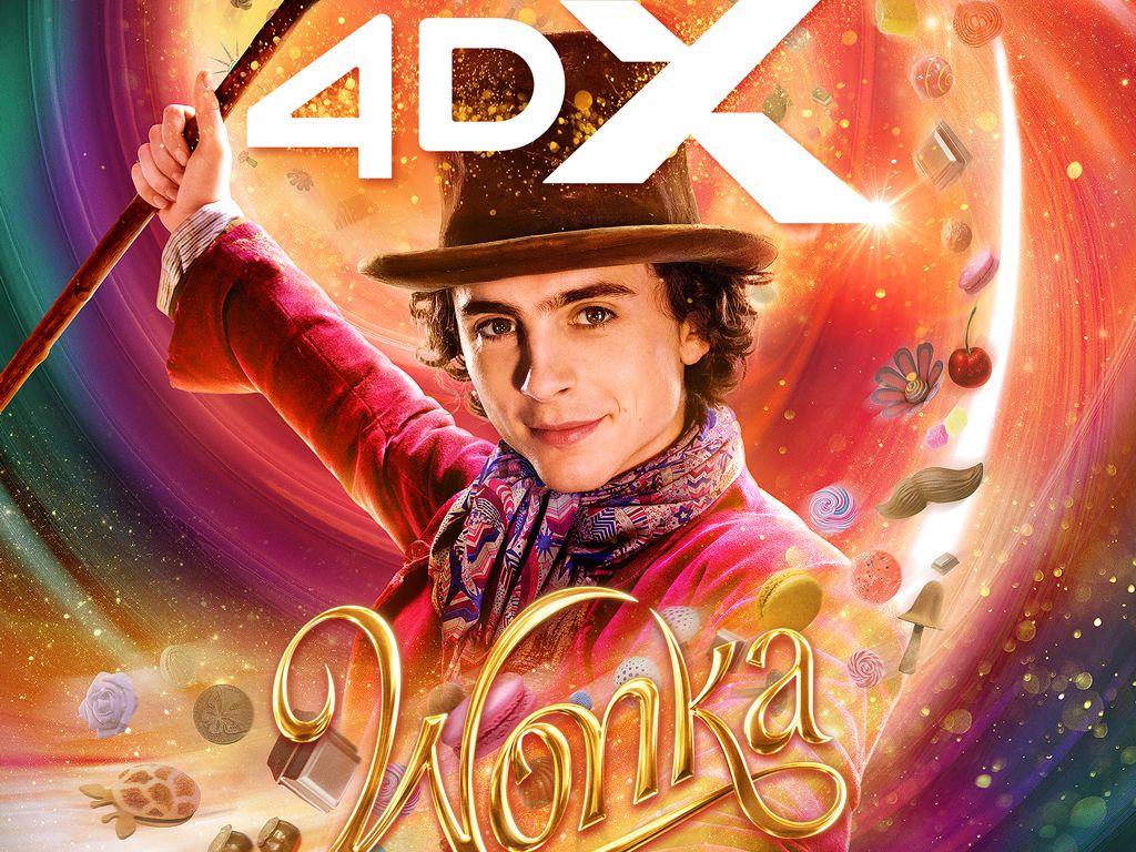 Sweet Treat! immerse yourself in the chocolatey world of Wonka with a limited edition chocolate scent in 4DX at Cineworld