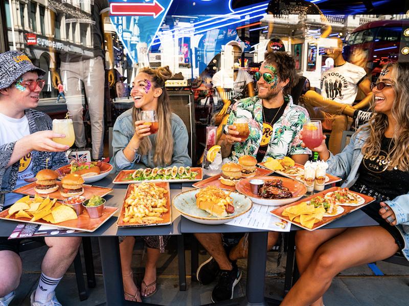 Hard Rock Cafe Edinburgh brings festival menu to customers