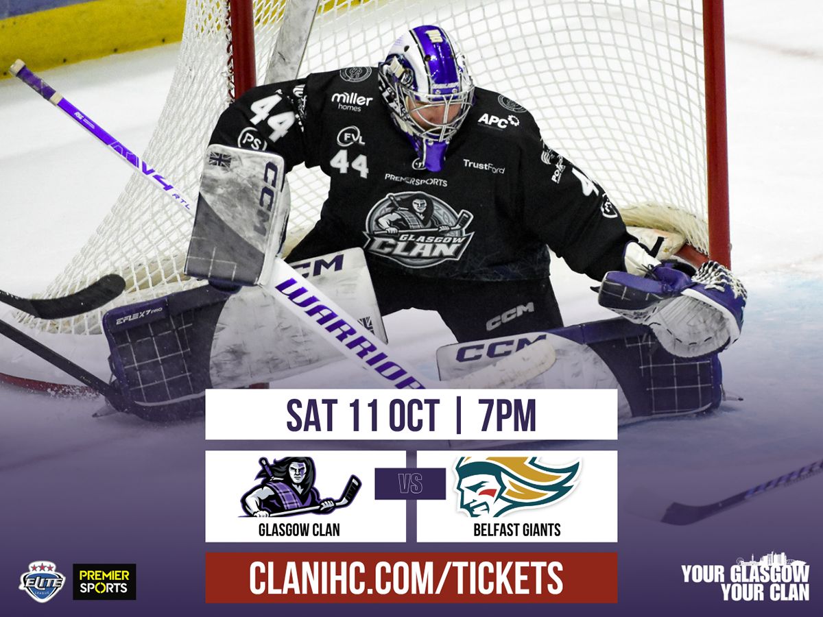 Glasgow Clan vs Belfast Giants - Challenge Cup