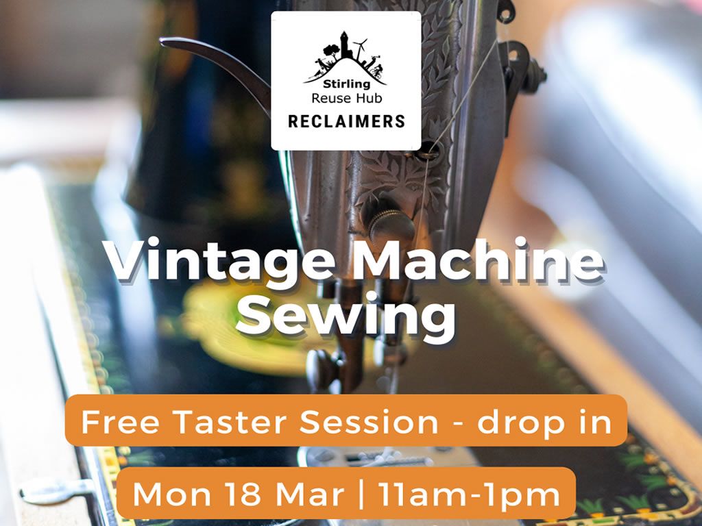 Vintage Machine Sewing Workshop - Taster Session!
