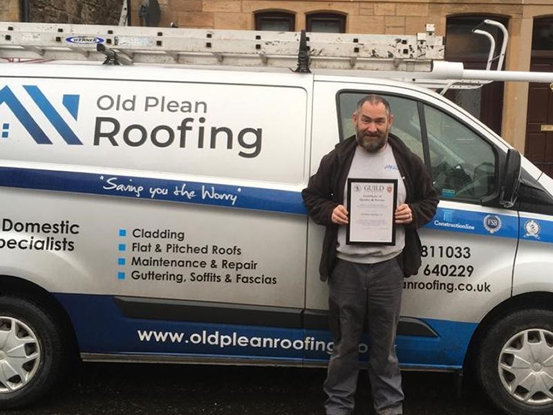 Stirling Roofing Firm Admitted to Guild of Master Craftsmen