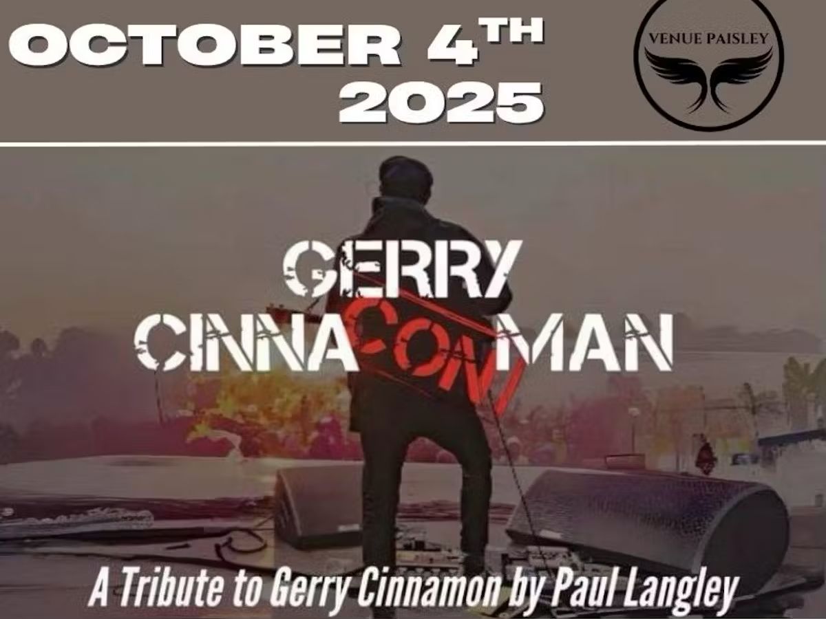 Gerry Cinnaconman + The Cortinas