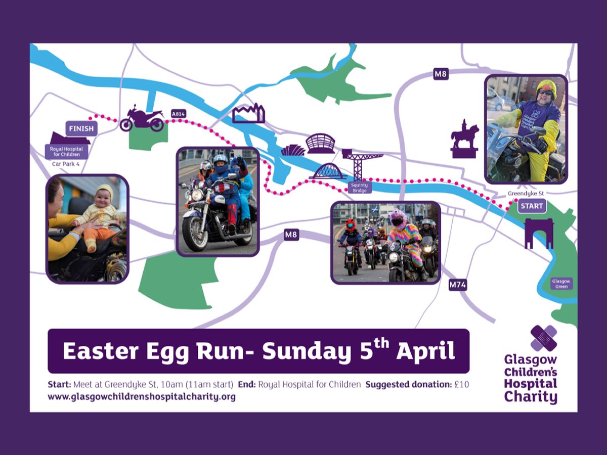 Glasgow Children’s Hospital Charity Easter Egg Run