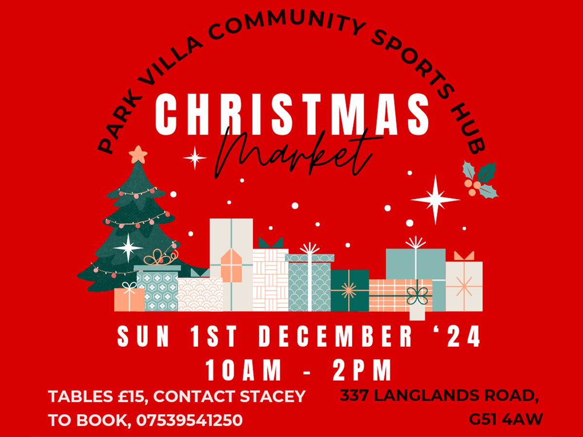Park Villa Christmas Craft Fayre At Park Villa Community Sports Hub Park Villa Christmas Craft Fayre At Park Villa Community Sports Hub