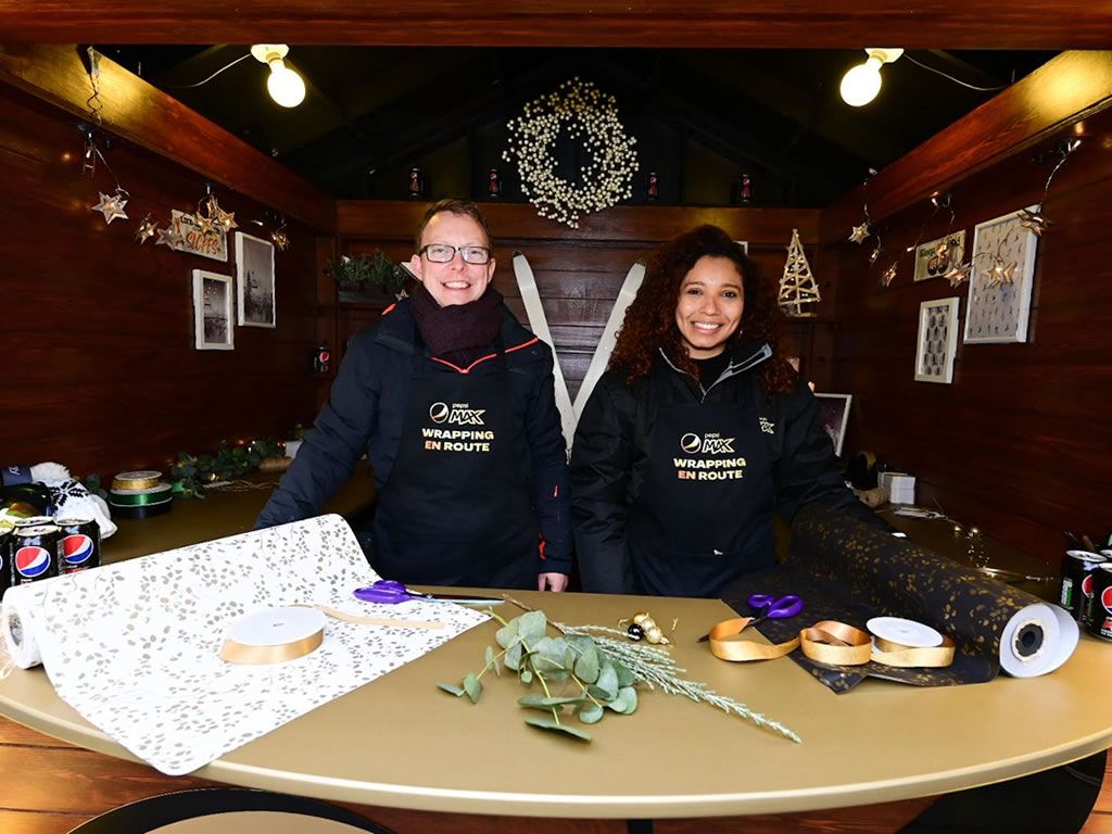 Unwrap the joy with the Christmas is Better with Pepsi MAX campaign in Edinburgh