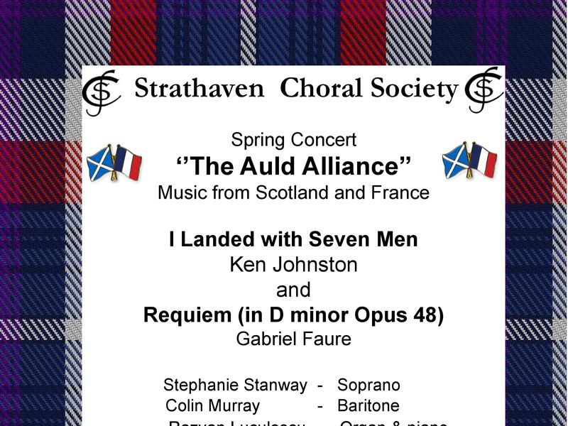 Strathaven Choral Society Concert: The Auld Alliance