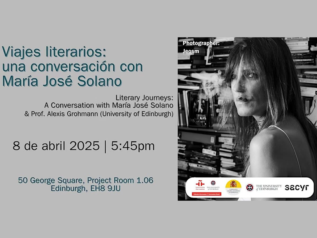 Literary Journeys: A Conversation with María José Solano