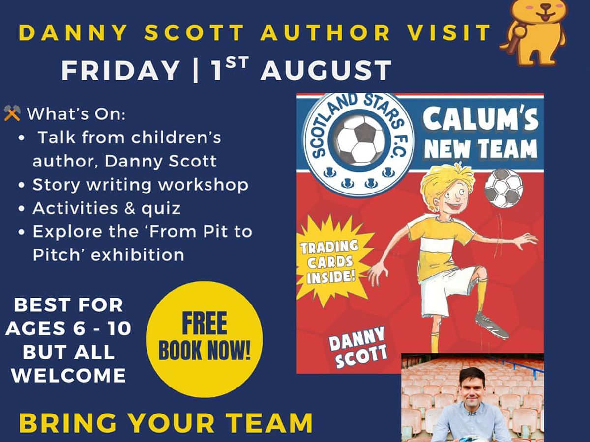 Danny Scott Author Visit - From Pit To Pitch