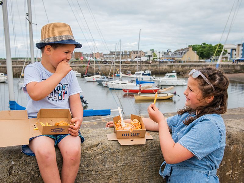 Edinburgh and Lothians top chippy launches midsummer beach takeaway menu