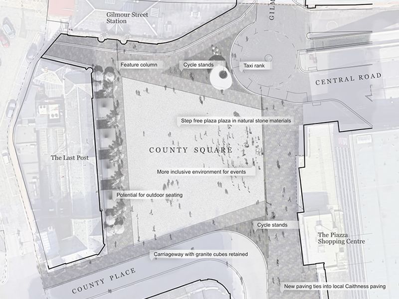 New designs revealed for transformation of County Square