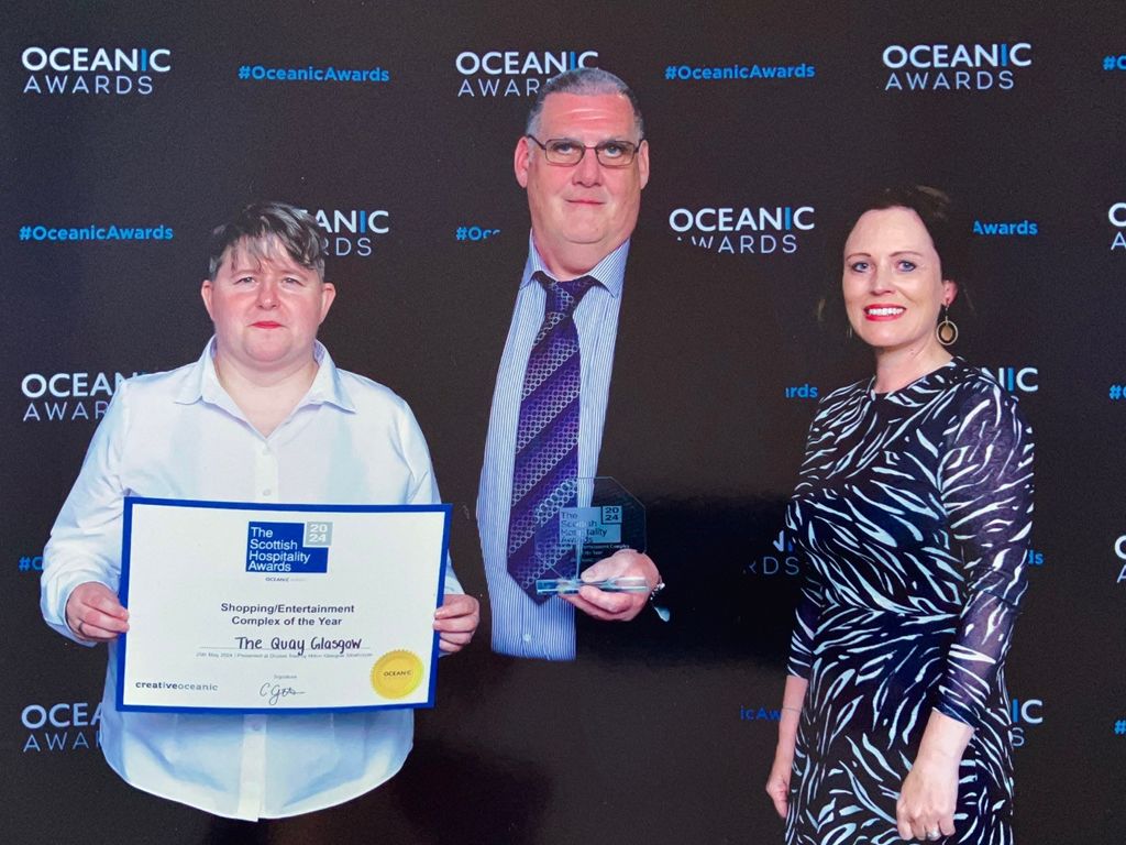Double win for The Quay Glasgow at national awards