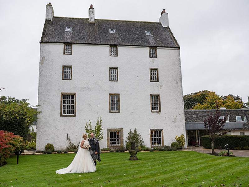 Macdonald Houstoun House Hotel opens its venue to brides and grooms